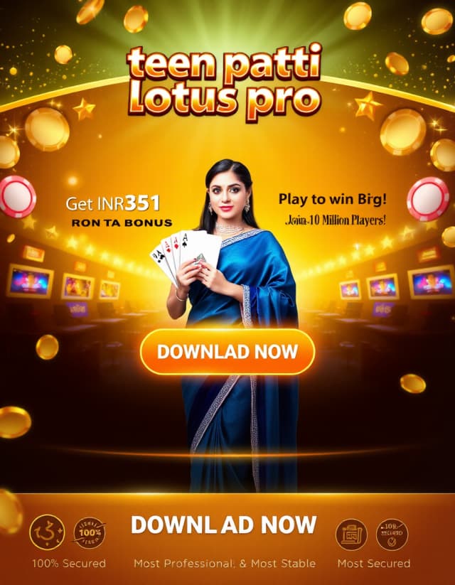 Teen Patti Lotus Pro Banner